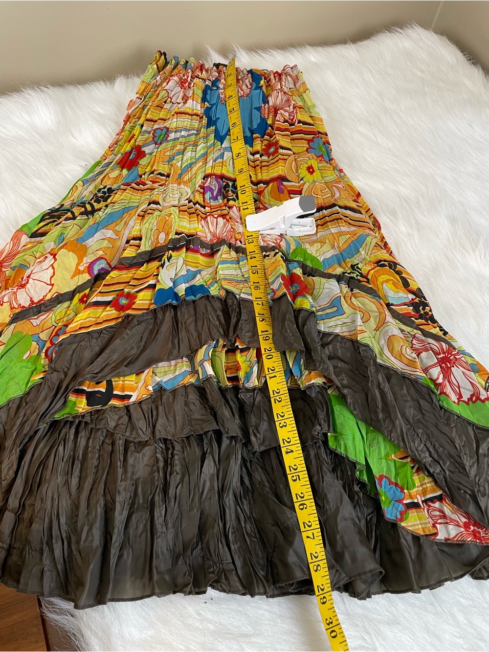 Alberto Makali Crinkle Boho Skirt 8 - Picture 9 of 10